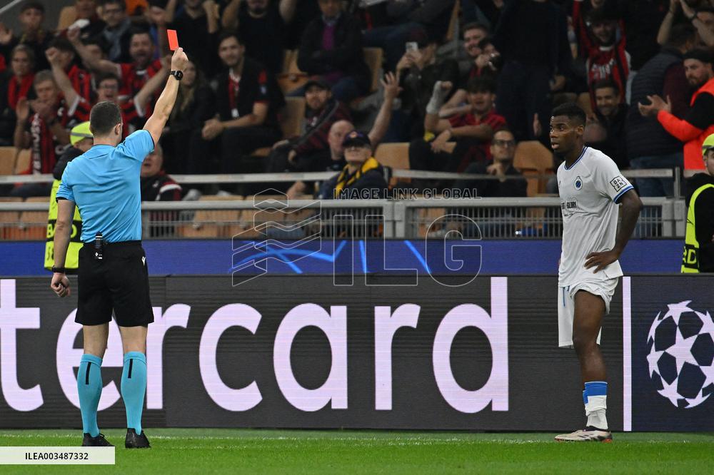 CALCIO - UEFA Champions League - AC Milan vs Club Brugge KV