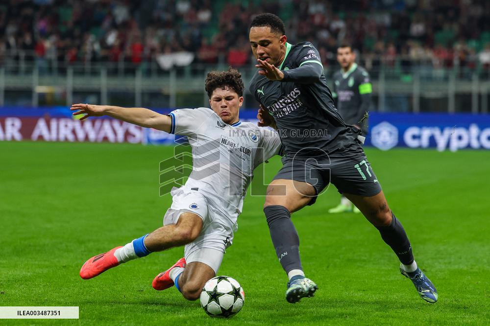 CALCIO - UEFA Champions League - AC Milan vs Club Brugge KV