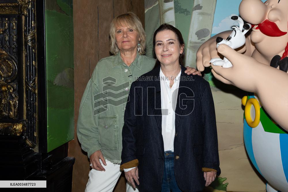Asterix and Obelix's Wax Figure At Grevin Museum