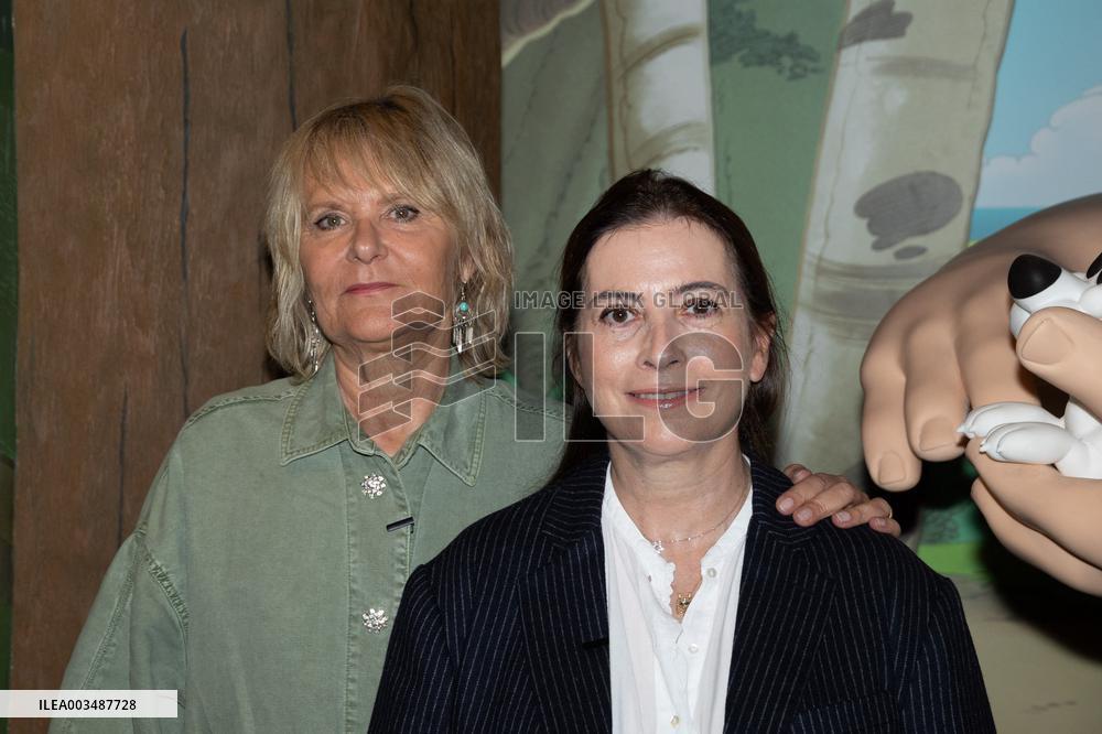 Asterix and Obelix's Wax Figure At Grevin Museum