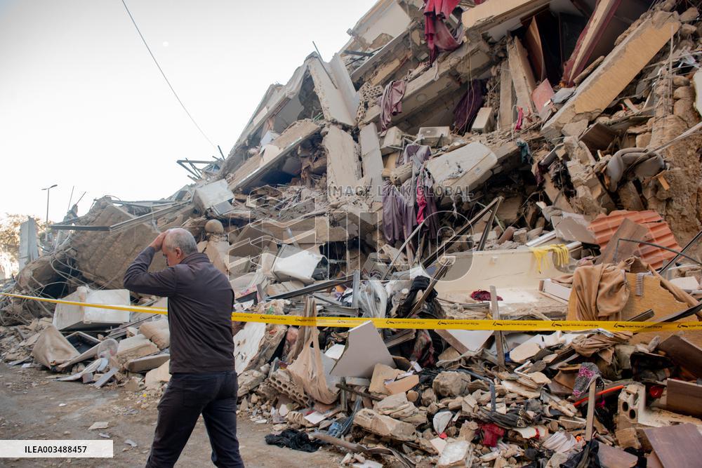 Israel Pounds Southern Suburb - Beirut
