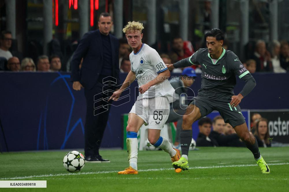 CALCIO - UEFA Champions League - AC Milan vs Club Brugge KV