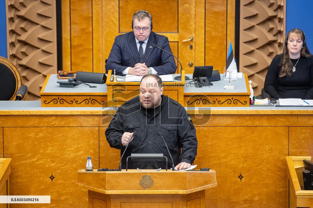 Ruslan Stefanchuk´s visit to Estonia