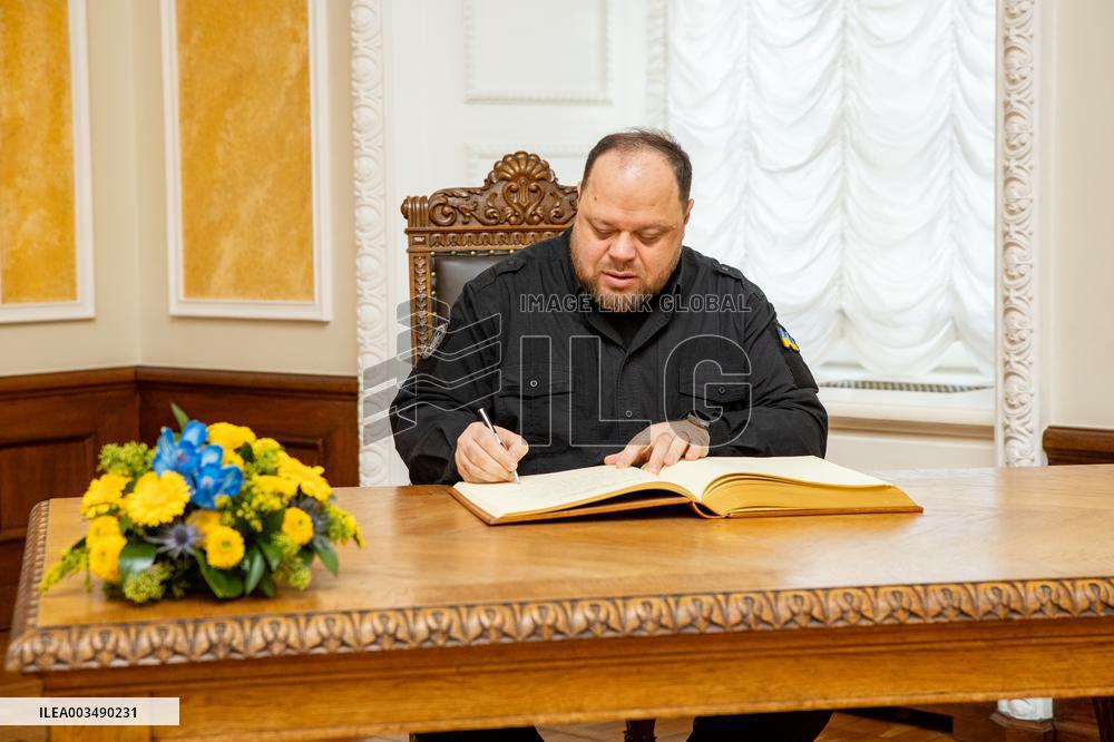 Ruslan Stefanchuk´s visit to Estonia