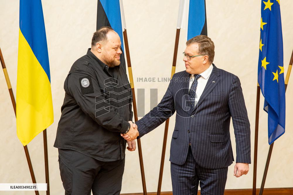 Ruslan Stefanchuk´s visit to Estonia