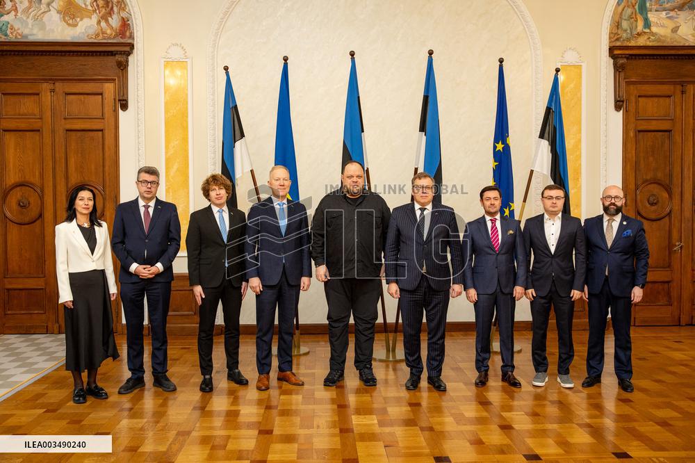 Ruslan Stefanchuk´s visit to Estonia