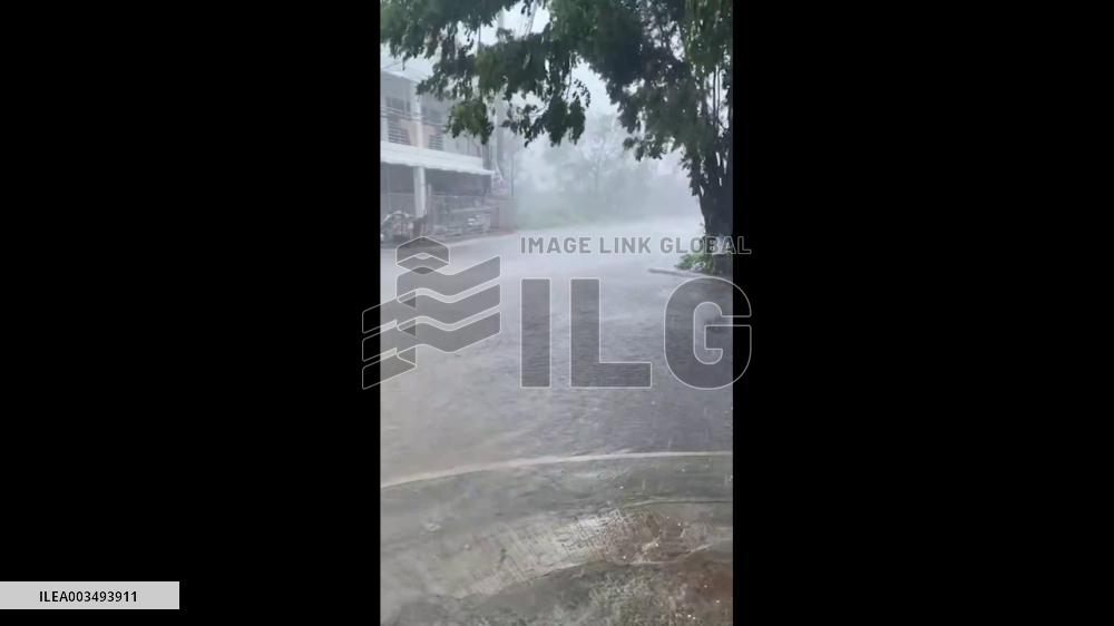 Philippines: Tropical Storm Trami Makes Landfall In Northeast With Heavy Rain And Strong Winds