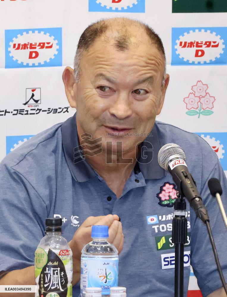 Japan rugby head coach Jones