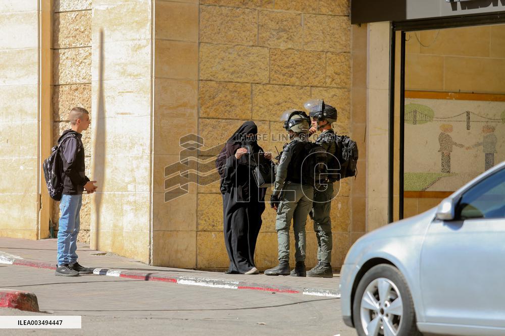 Settlers Storm the Old City of Hebron - Palestine