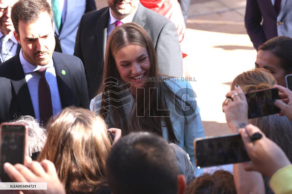 Oviedo Names Princess Leonor As Honorary Mayoress
