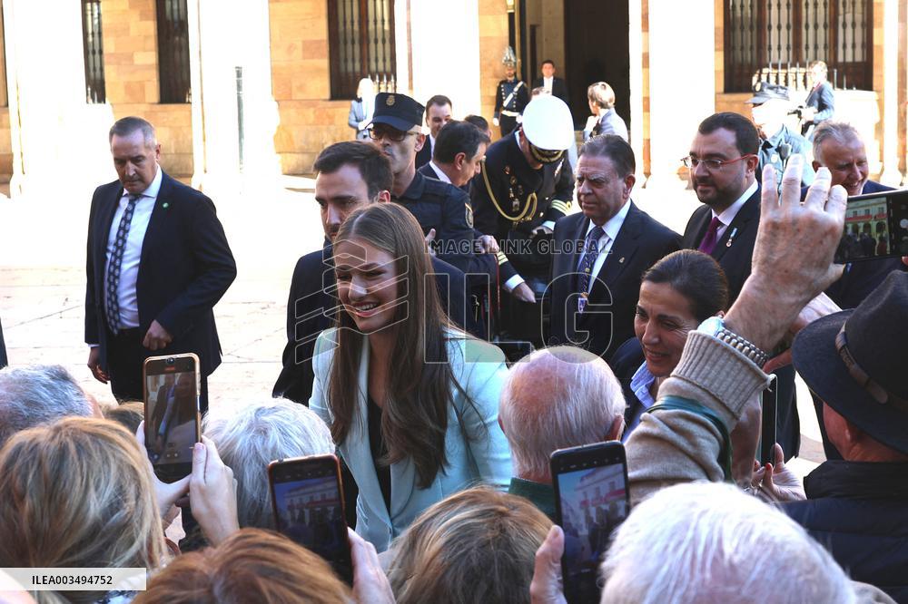 Oviedo Names Princess Leonor As Honorary Mayoress