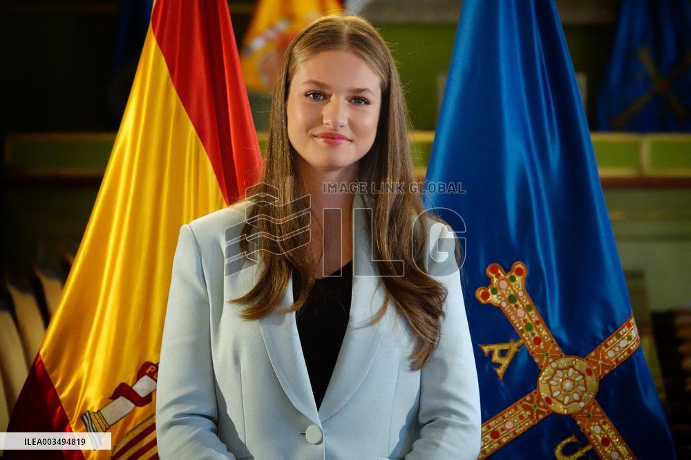 Oviedo Names Princess Leonor As Honorary Mayoress