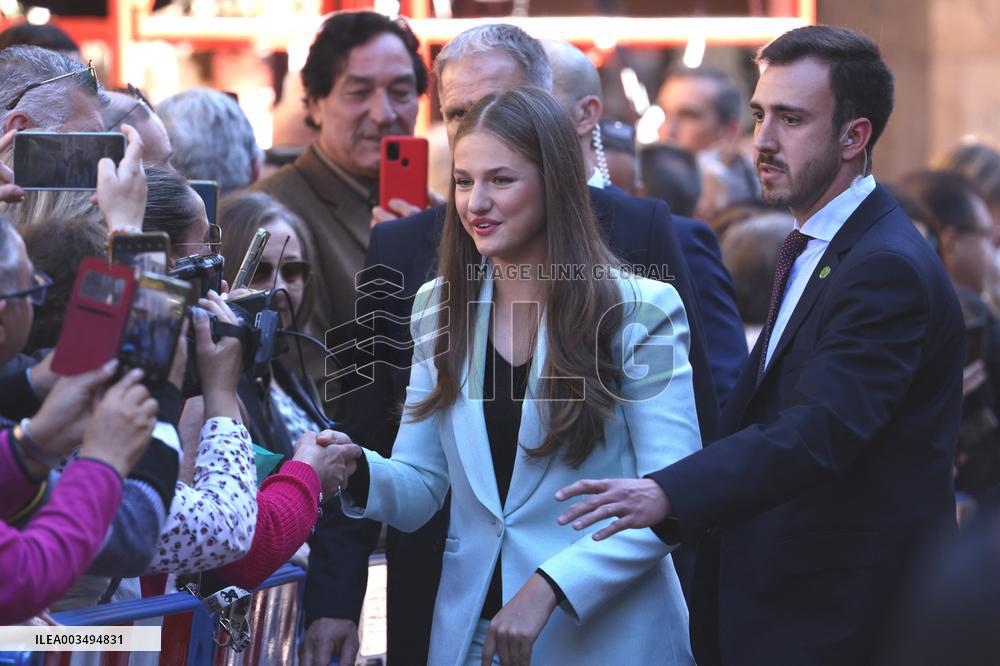 Oviedo Names Princess Leonor As Honorary Mayoress