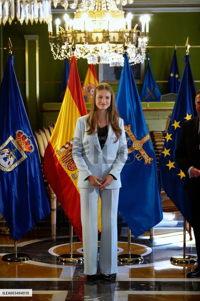 Oviedo Names Princess Leonor As Honorary Mayoress