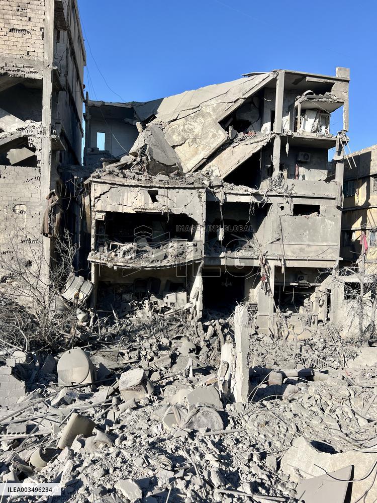 Israeli Airstrikes Target Southern Beirut
