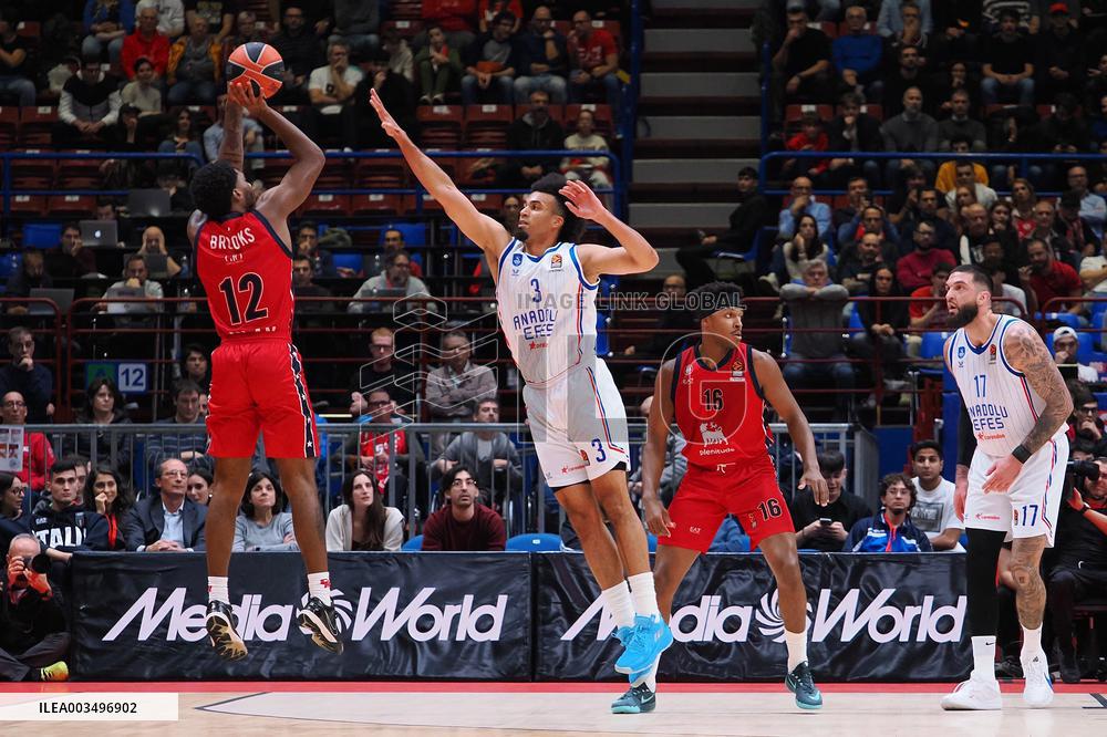 BASKET - Euroleague - EA7 Emporio Armani Milano vs Anadolu Efes Istanbul