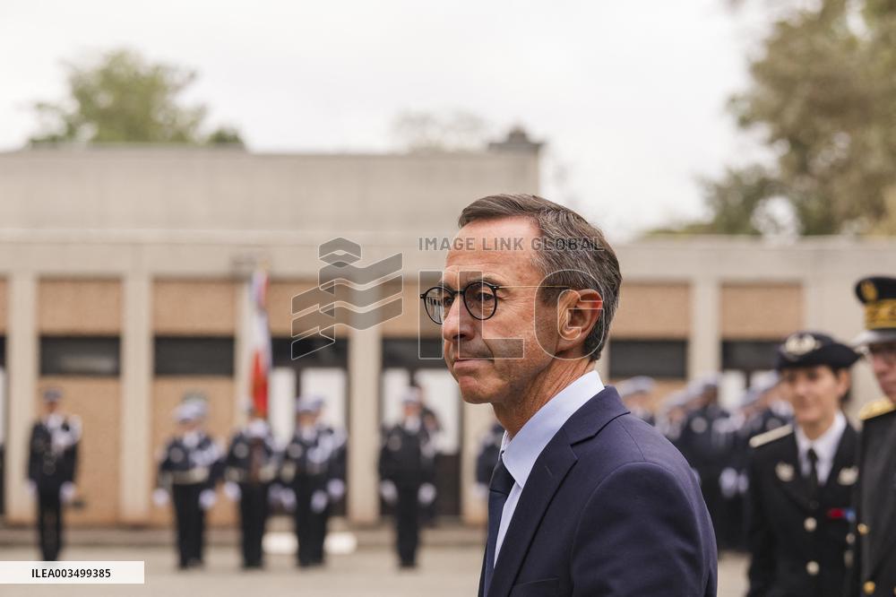 Bruno Retailleau Visits Toulouse Police Academy - France