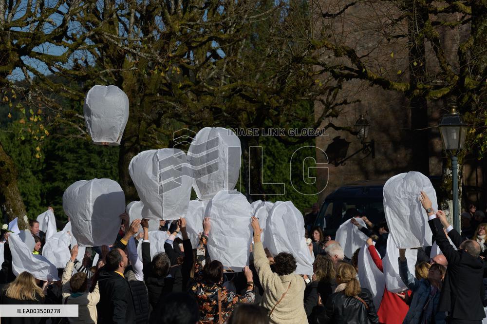 Murdered Teenager Lina Funeral - Plaine