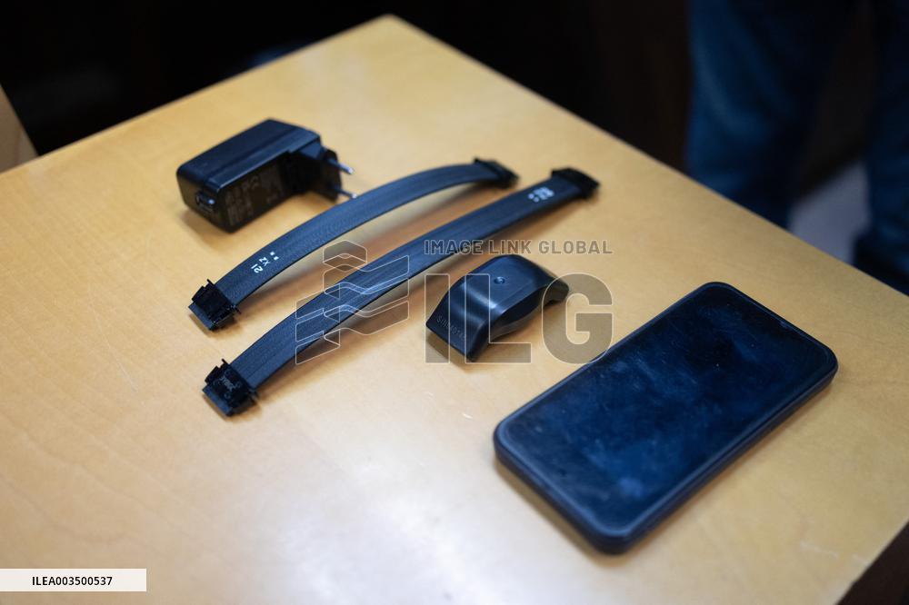 Minister of Justice Didier Migaud visits the Versailles judicial court - Versailles