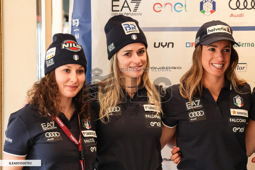 SPORT INVERNALI - Sci Alpino - Italy Team Press Conference World Cup