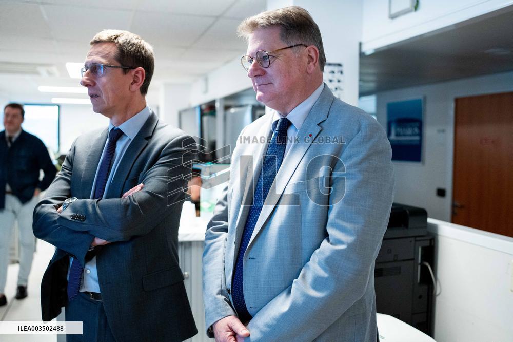 Othman Nasrou Visit To OFAC - Nanterre