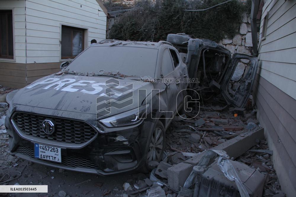 Israeli Strike Targets Hotel Housing Journalists, Killing 3 - Beirut