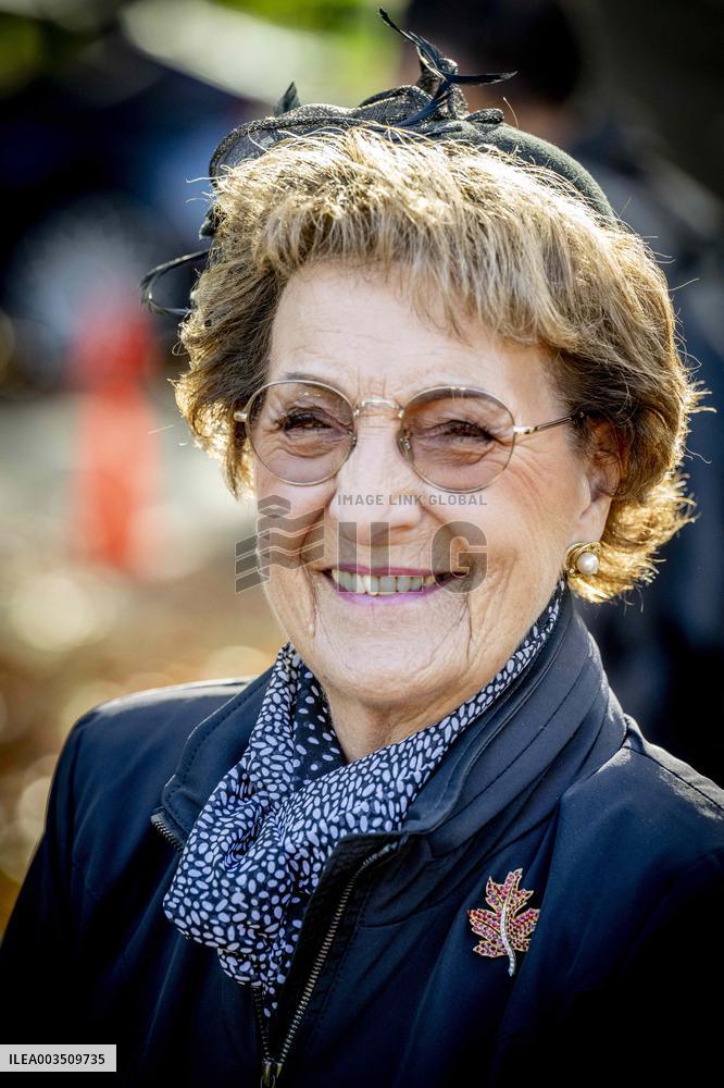 Princess Margriet At A Fallen Canadian Soldiers Commemoration - Netherlands
