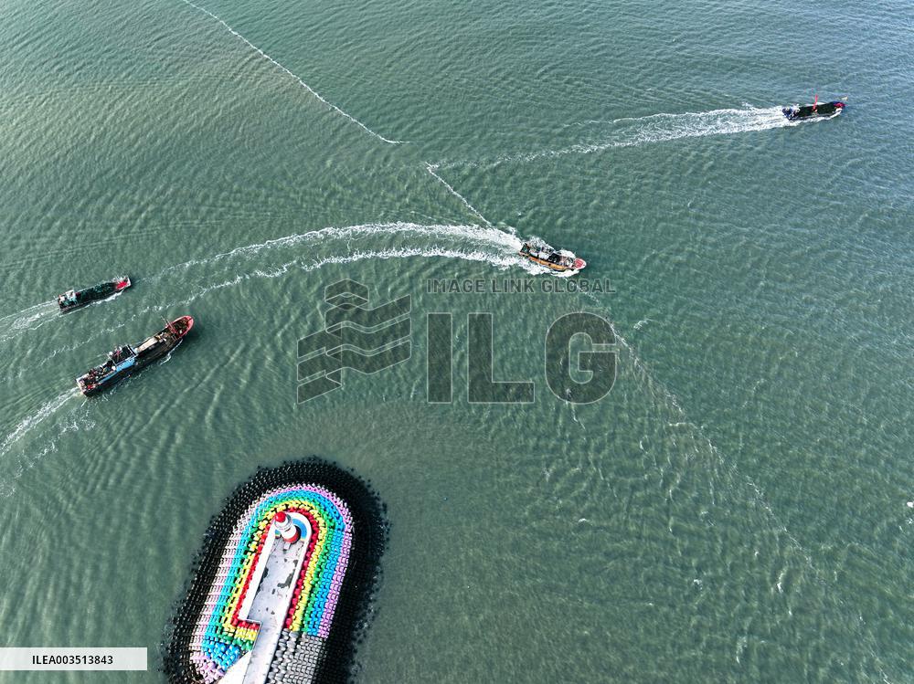 Oyster Farming in Lianyungang