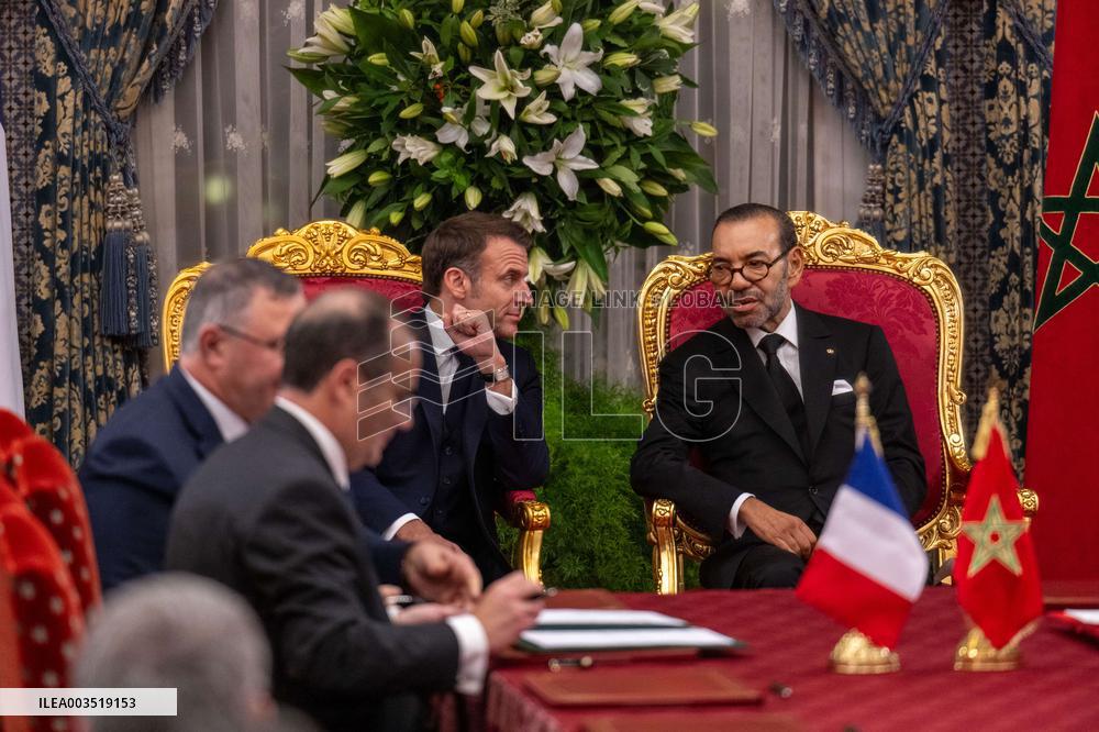 France And Morocco Sign Deals Worth Over 10 Billion Euros - Rabat