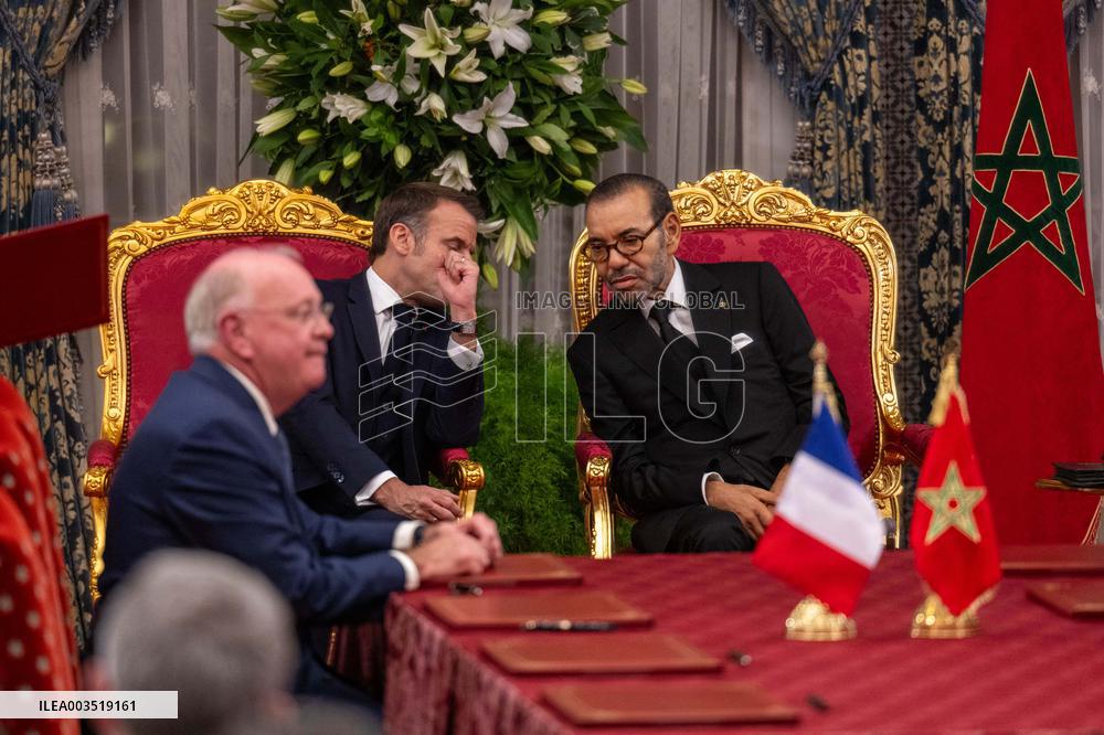 France And Morocco Sign Deals Worth Over 10 Billion Euros - Rabat