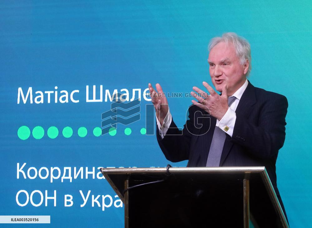 Joint briefing of Ukrainian Foreign Ministry and UNEP in Kyiv