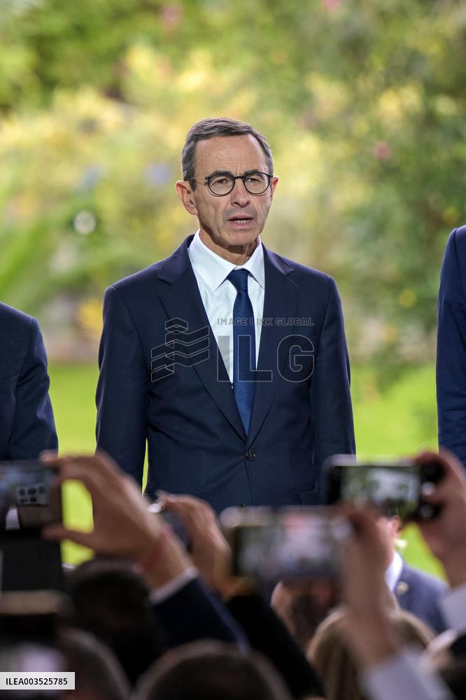 Ceremony to French community in Morocco - Rabat
