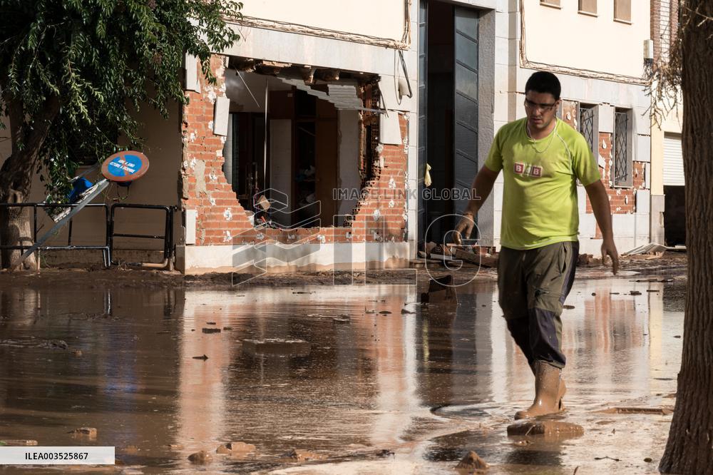 Aftermath of Deadly Flood In Valencia - Spain