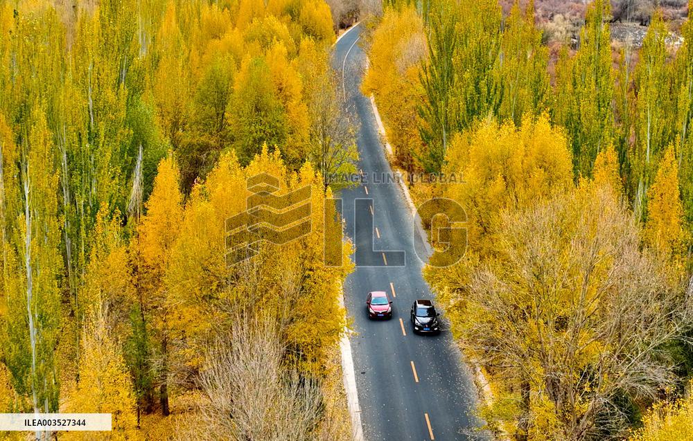Rural Road in Zhangye