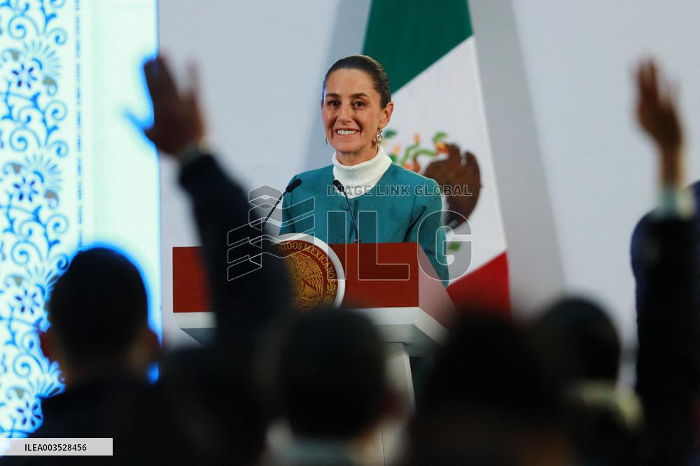 President Claudia Sheinbaum Briefing Conference - Mexico