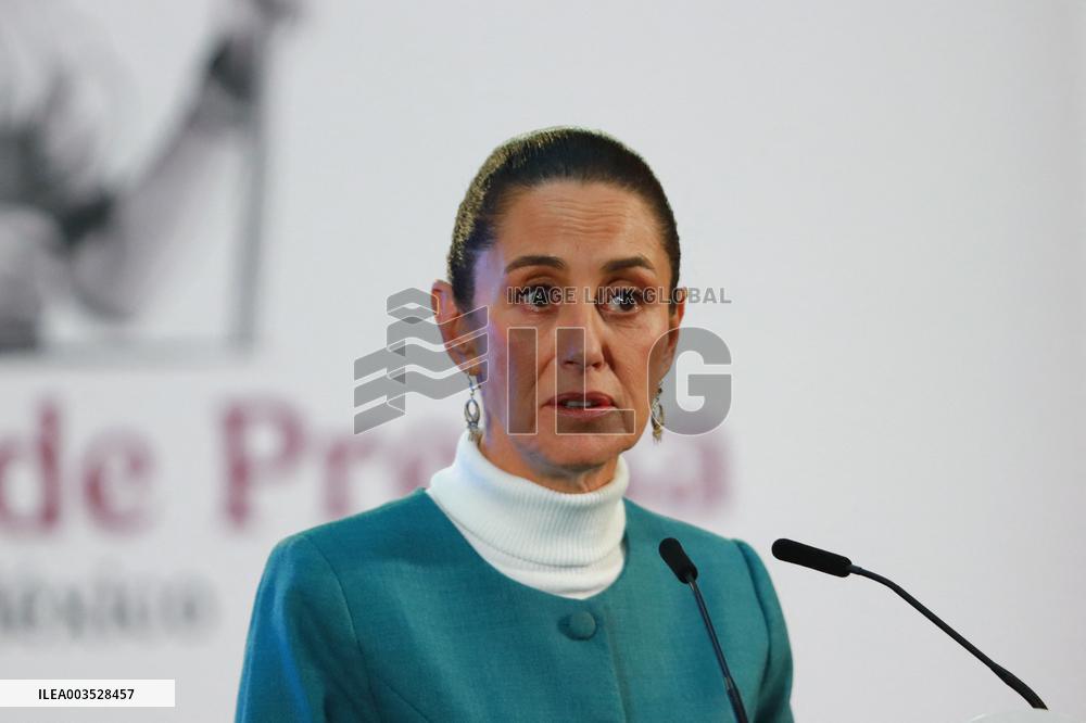 President Claudia Sheinbaum Briefing Conference - Mexico