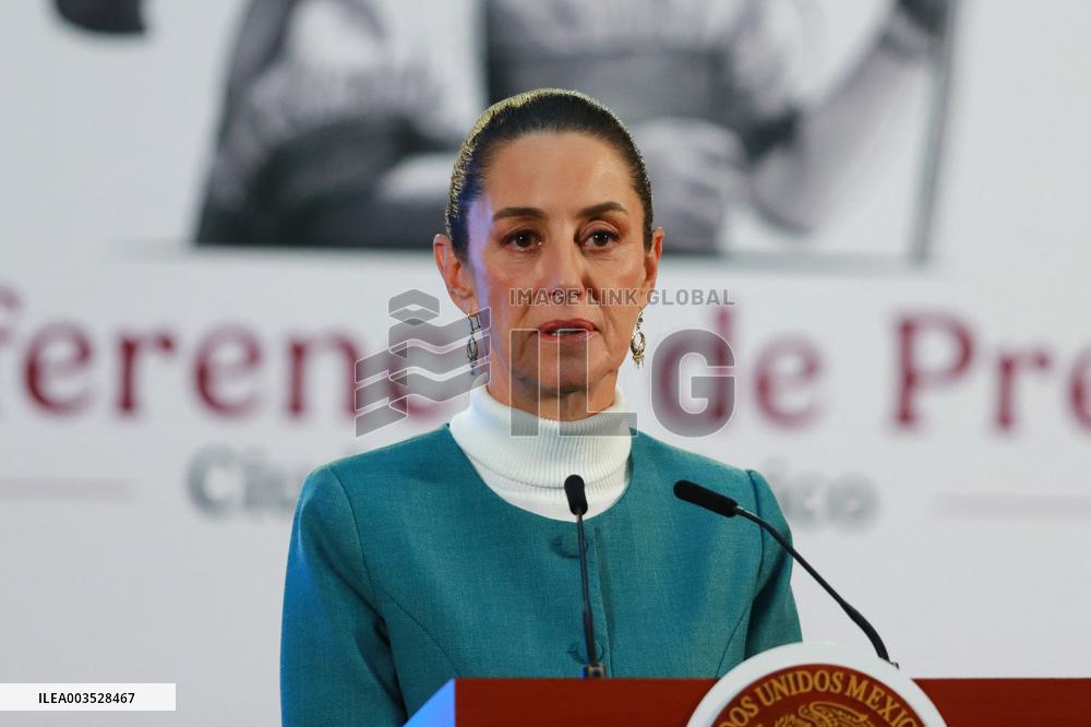 President Claudia Sheinbaum Briefing Conference - Mexico