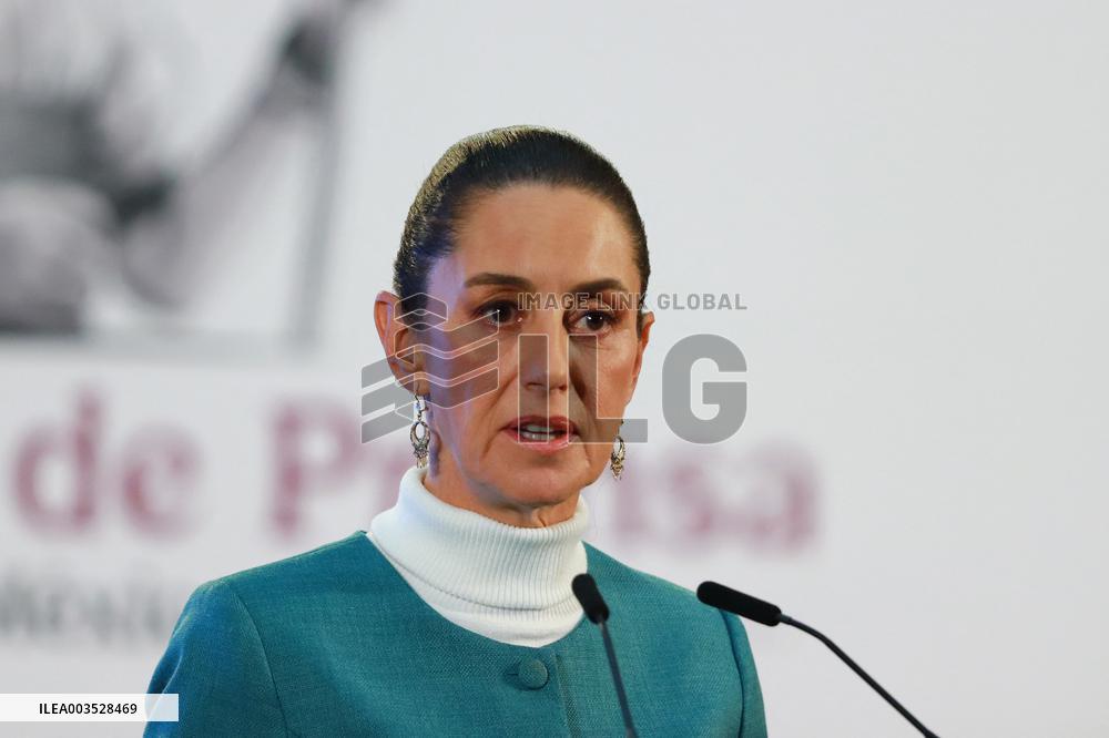 President Claudia Sheinbaum Briefing Conference - Mexico