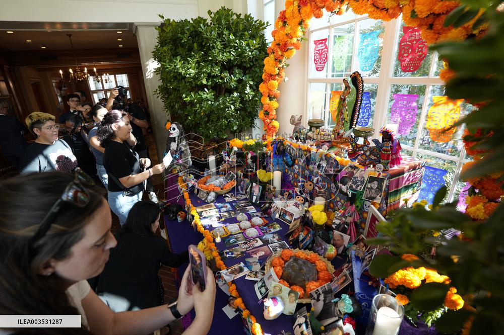 Ofrenda altar at the White House - Washington