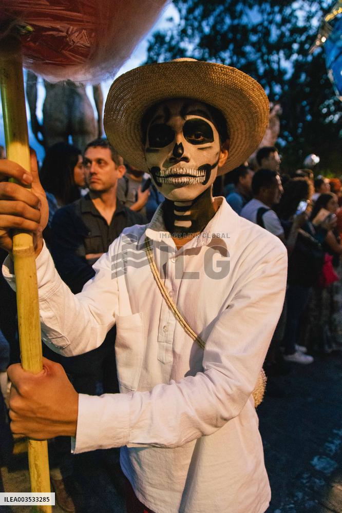 Dia de Muertos Parade In Oaxaca - Mexico