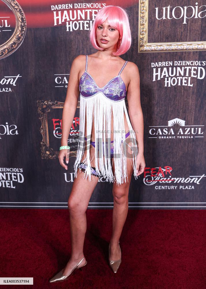 Darren Dzienciols Haunted Hotel Halloween Party - LA