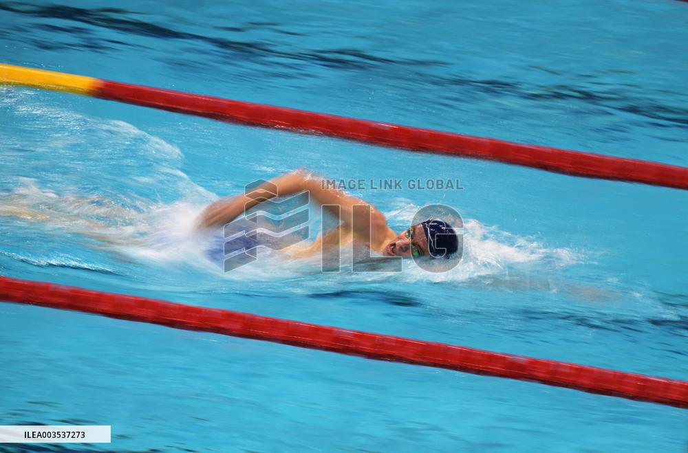 Singapore Swimming World Cup - Leon Marchard In Men’s 400m IM