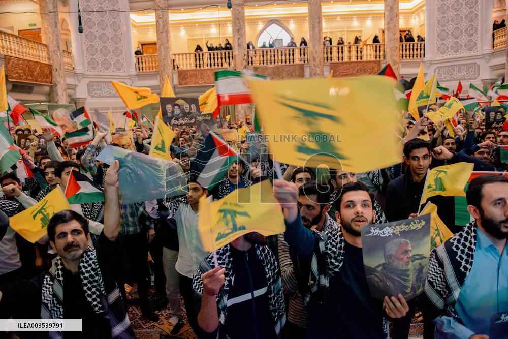 Yahya Sinwar Mourning - Tehran
