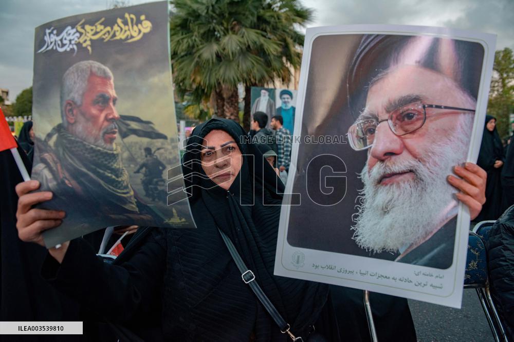 Yahya Sinwar Mourning - Tehran