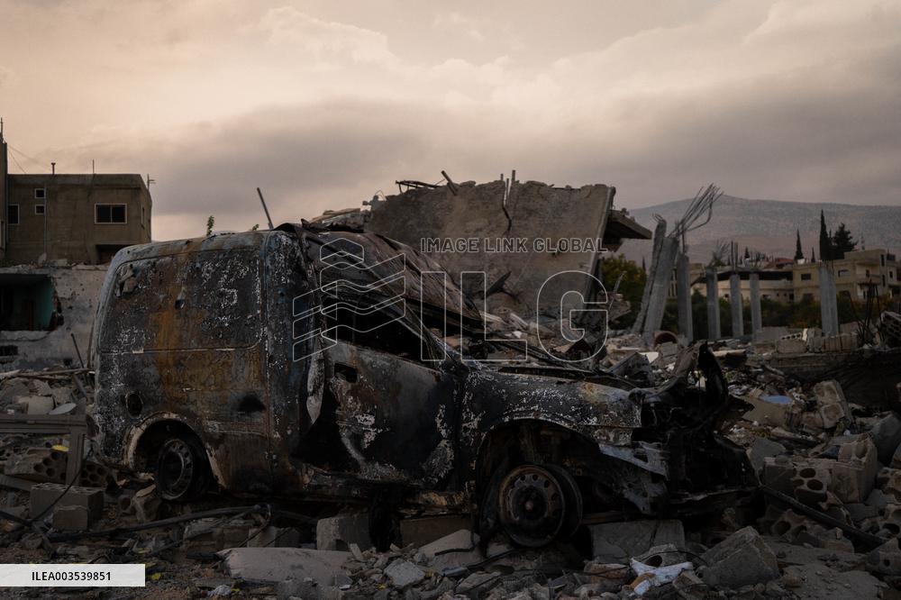 Israel Bombs Villages In Bekaa Valley - Lebanon