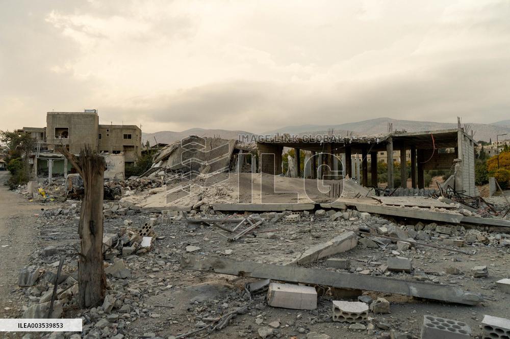 Israel Bombs Villages In Bekaa Valley - Lebanon