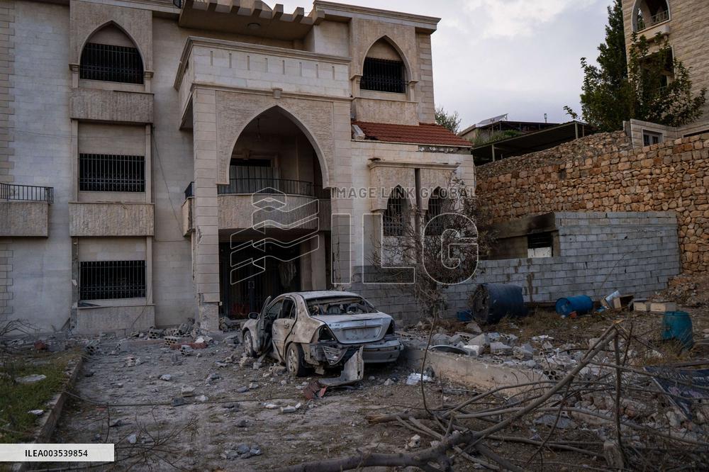 Israel Bombs Villages In Bekaa Valley - Lebanon