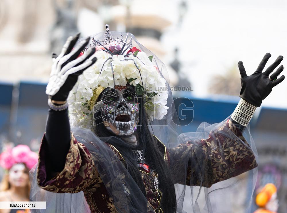Day Of The Dead Parade - Mexico City
