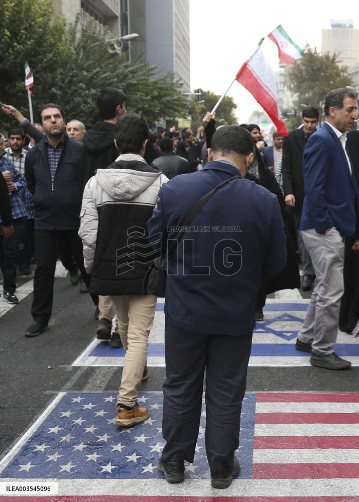 Protest Against US and Israel - Tehran