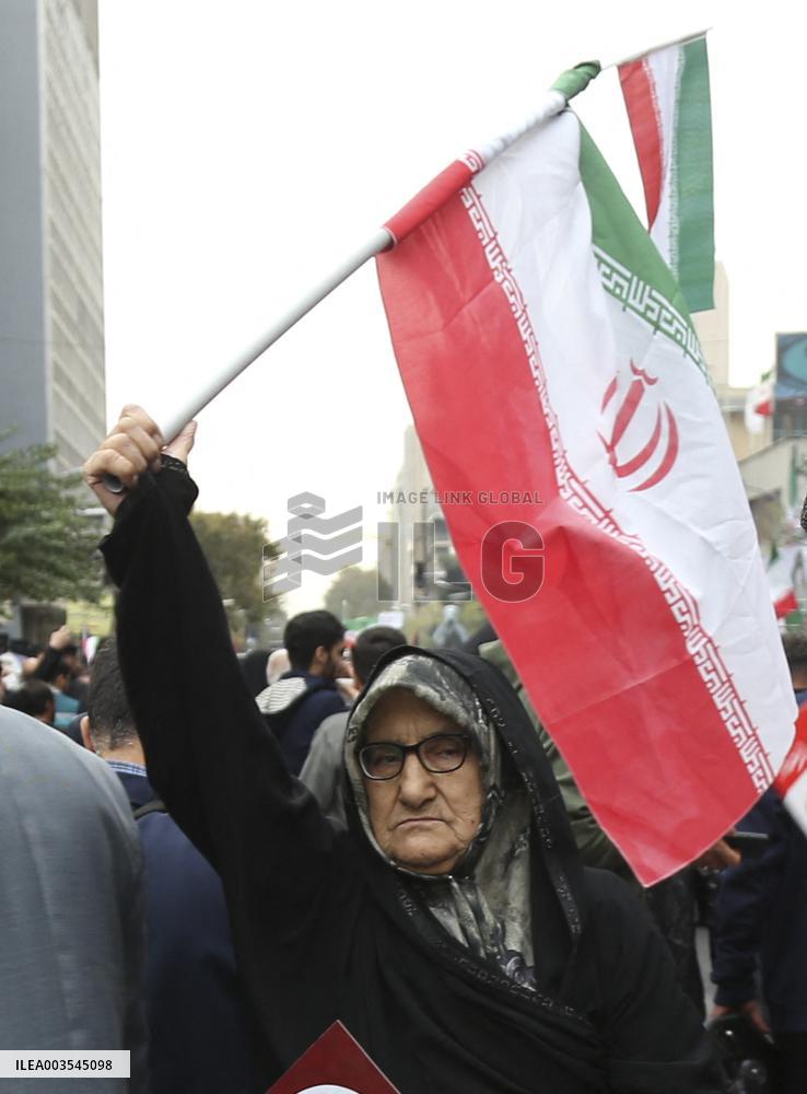 Protest Against US and Israel - Tehran